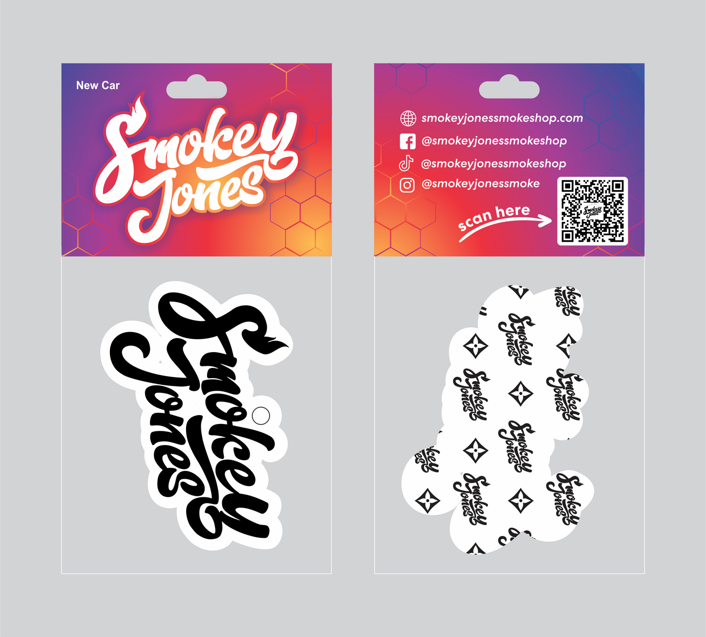Smokey Jones - Air Fresheners - Updated Headcards