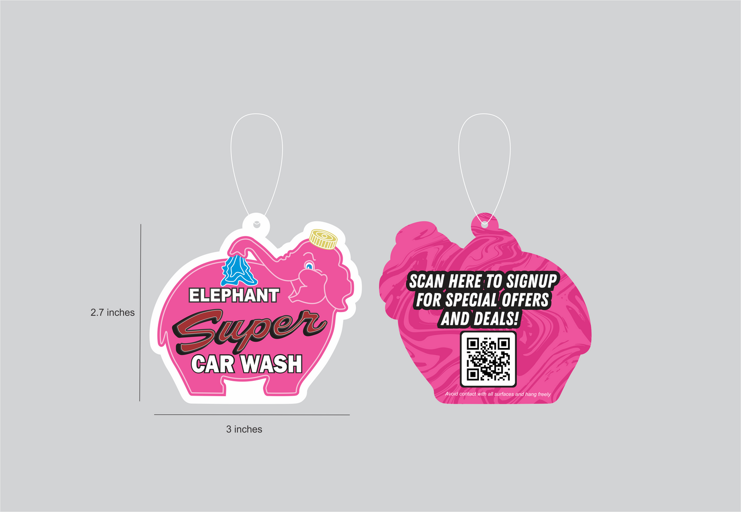Elephant Car Wash - Air Fresheners