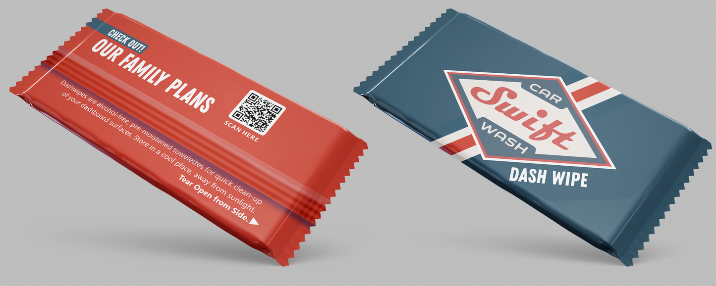 Bulk 50k - Swift Car Wash - Dashwipes
