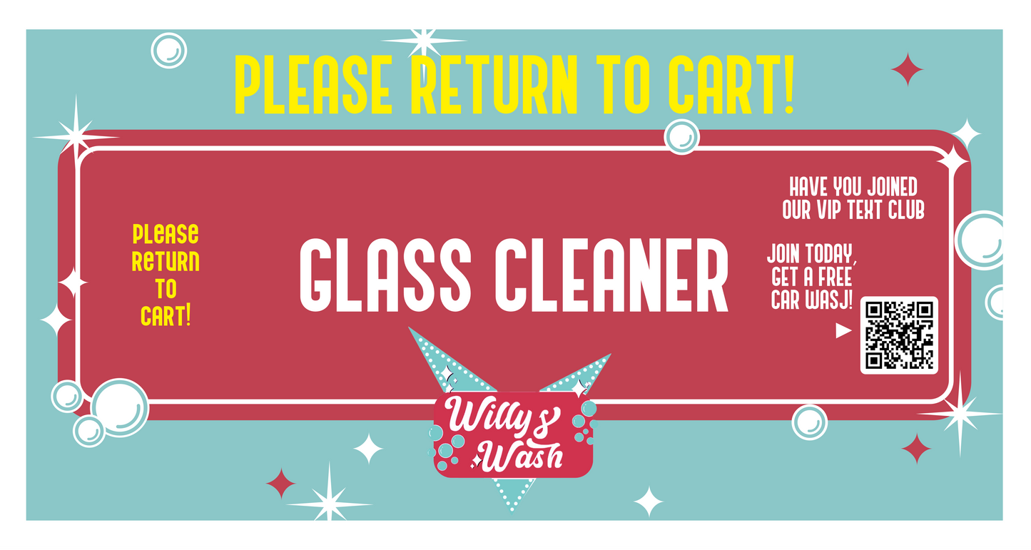 Willy's Wash - 32 ounce Spray Bottles - Custom Label (84 Units)
