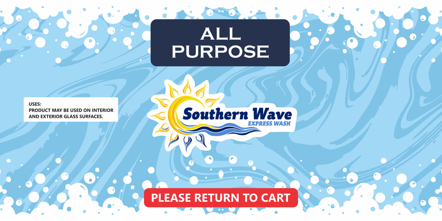 Southern Wave - 16 ounce Spray Bottles - Custom Label (140 Units)
