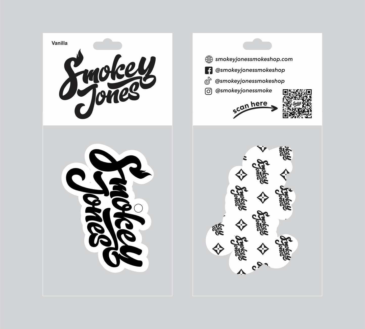 Smokey Jones - Air Fresheners - Updated Headcards