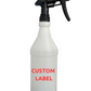 Willy's Wash - 32 ounce Spray Bottles - Custom Label (84 Units)