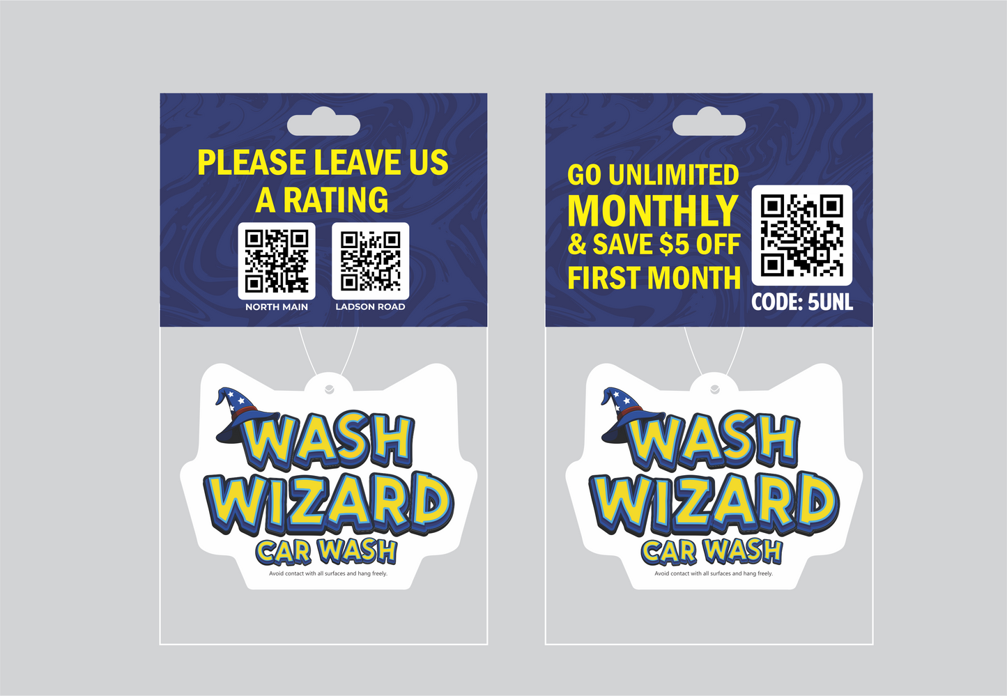 Wash Wizard Headcard